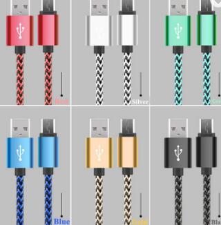 2018 Braided Nylon Aluminum Fast Speed 1Meter Usb Type C Cable , High Quality Micro Usb Cable 