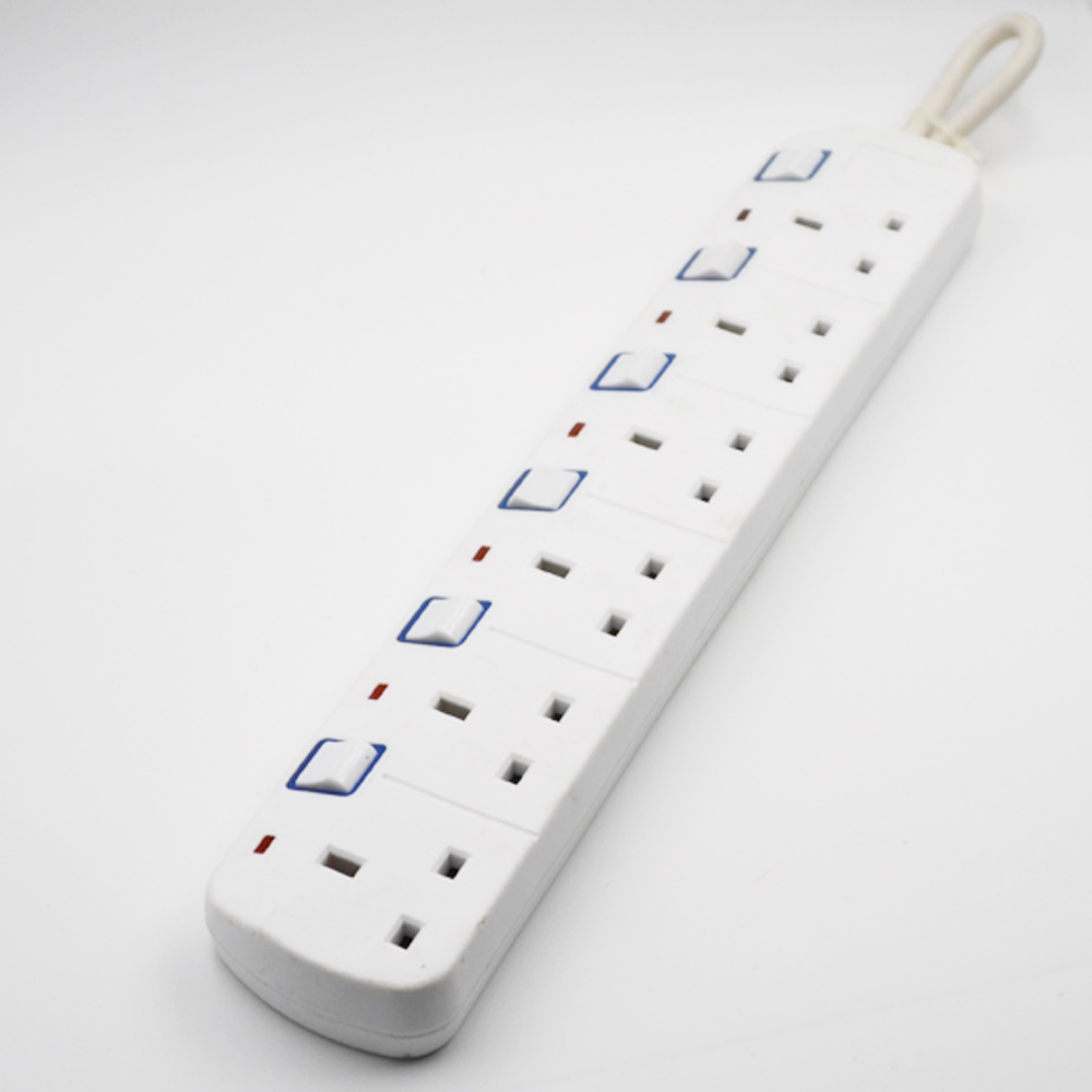 Top Selling Extension Power Strip with Fuse Socket 4 Ways Outlet