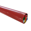 HDPE Tube Bundle FLAT 6-ways 12/8mm with PE Sheath 1.2mm 