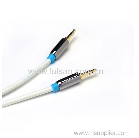 Wholesale colorful flat 3.5mm aux cable 5m 15FT for Galaxy 3