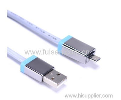 High Quality Metal Shell Cover Micro USB Data Cable