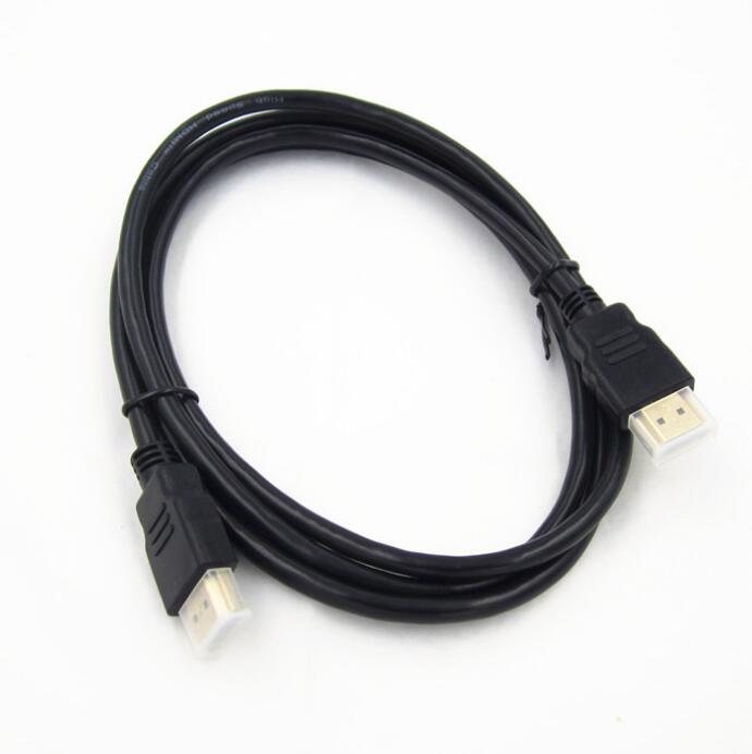 High Speed Ethernet Gold Connector Hd Cable Support Ethernet 3D 4K 19pin Hdmi Cable 