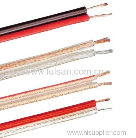 High Quality Red and Black Audio Speaker Cable