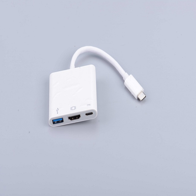 Usb c Hub Type c to RJ45 Lan SD Card Reader 3Usb 3.0 4K Adapter For Macbook pro 13inch and 15inch 