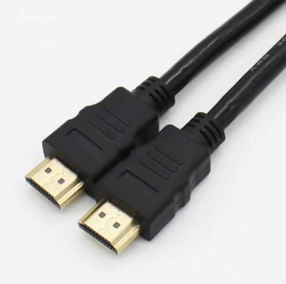 black gold plated 1m 1.5m 2m 3m 5m 4K 2.0 version HDMI cable 