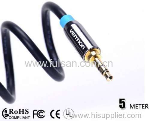 3.5mm Jack Stereo AUX Car Audio Cable 5m 15ft