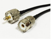 Male Female Jack Plug Connector antenna RG58 coaxial cable 