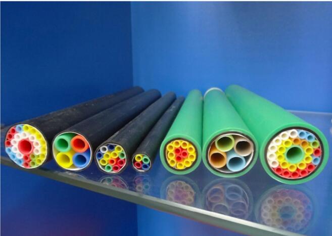 HDPE Pipe Micro Duct 7-ways 22/18 - 16/12 - 14/10- 12/8 -10/6 mm for Underground Fiber Optic Cable 