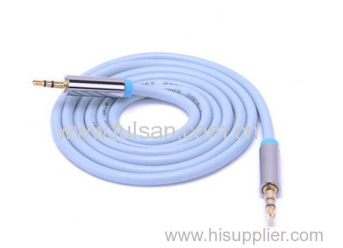 High Quality Metal Shell 3.5mm stereo cable