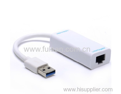 1000Mbps USB3.0 to RJ45 Gigabit Ethernet Adapter