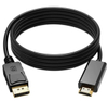 High Quality 1080P 4K Displayport Dp to HDMI Adapter Cable 0.5m/1m/1.5m/1.8m/3m/5m