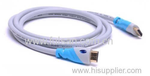 10FT Premium Gold Ultra High Speed V1.4 Flat HDMI cable 3M with Nylon Jacket