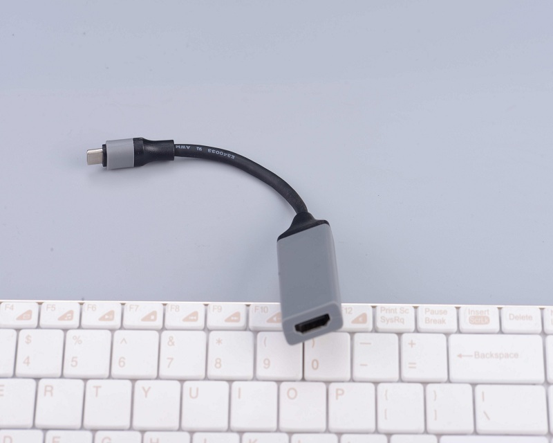 Raycue 6 in 1 TF SD Card Reader Thunderbolt 3 USB 3.0 Adapter Dual USB C HUB for Macbook Pro / Air 
