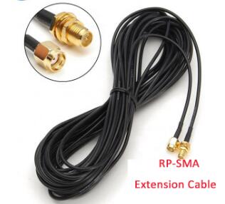Hot Sell RP-SMA Extension Wireless Router Antenna 3M WIFI Coaxial Cable