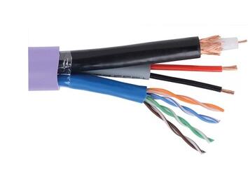 High quality fiber optic rg59 rg6 cctv electric coaxial cable for cctv system 
