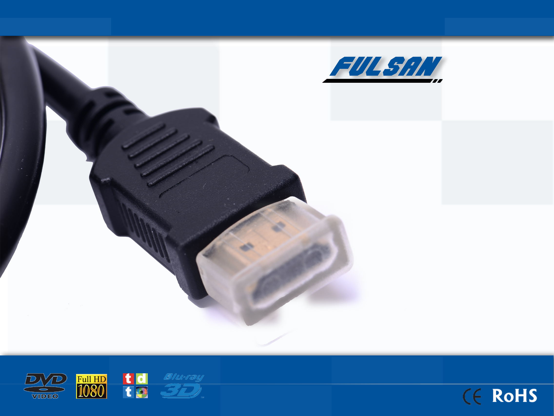 new product DVD TV 4K pure copper hdmi cable 0.5m 