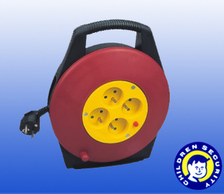 Cable reel power cables