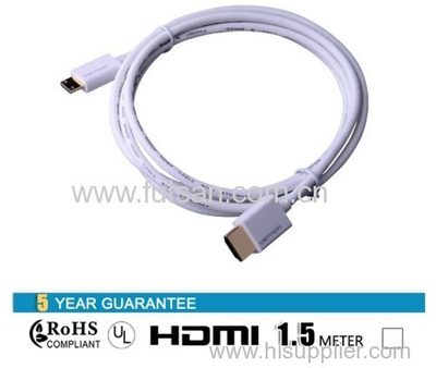 1.5M 5FT hdmi mini to hdmi cable for HDTV DV 1080p