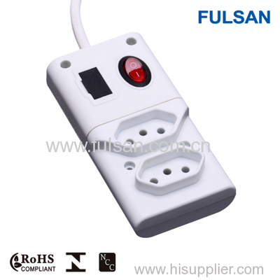Power strip with individual switches