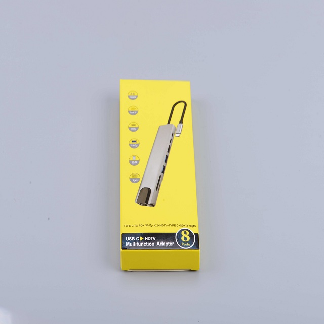 3in1 TYPE C HUB To HDMI+USB 3.0+PD Charging With Good Quality 