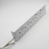 BS UK Power Strip 2 Outlet with Individual Switch And 2 USB Port