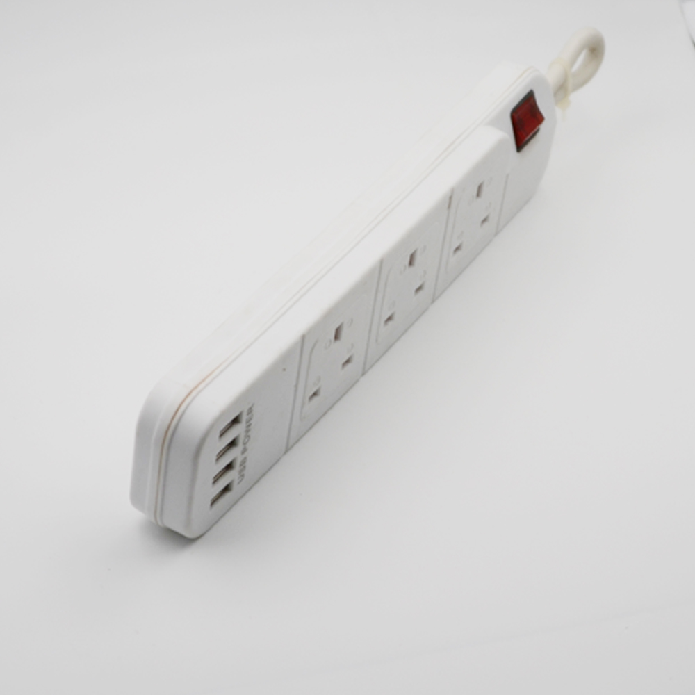 5 Gang Pivot Power Strip Surge Protector with 2.1A USB CHARGING PORTS