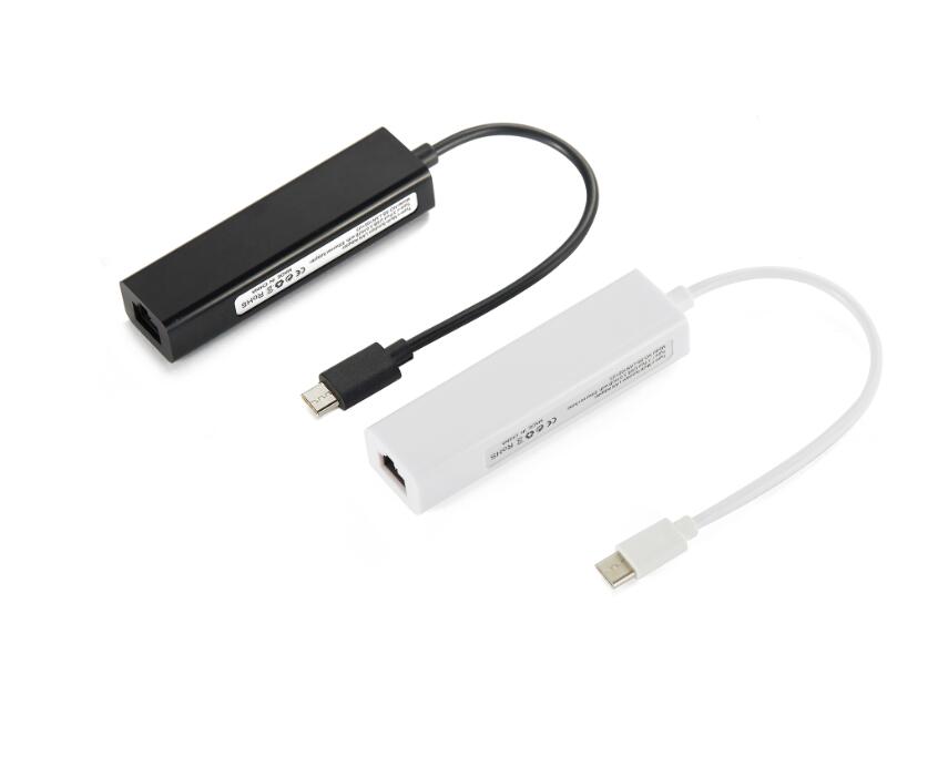 Type-C To RJ45 Lan Ethernet Converter Type C 10/100/1000Mbps Gigabit ...