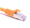 High Quality Flat CAT7 FTP BC Pure Copper LAN Ethernet Patch Cord Rj45 Cable Shielded Cable Best Price White 1 Meter