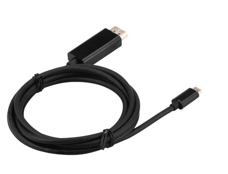 Nylon Braided Type C USB 3.1 Thunderbolt 3 to DP 1.3 Adapter USB C to DisplayPort Cable 4K 60Hz 