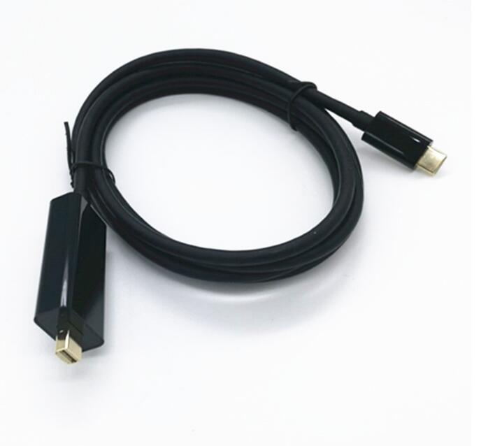 Support 4K 60Hz USB 3.1 Type C Male to Mini DP Male Cable 1.8M usb c cable