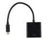 20CM USB 3.1 Type C to VGA Adapter for MacBook Pro Chromebook Pixel Laptop 