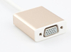 Aluminium Alloy 4K USB C Type C male to VGA female Adapter Cable 