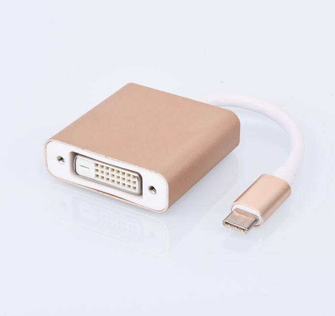 USB 3.1 Type-C to DVI hub USB C to DVI/I Adapter Cable 