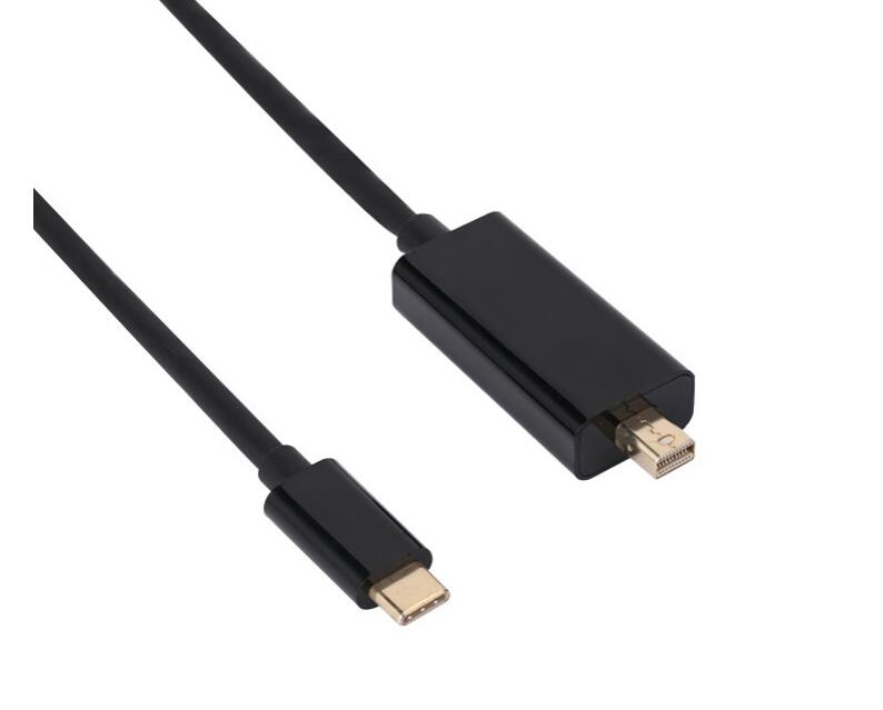 Support 4K 60Hz USB 3.1 Type C Male to Mini DP Male Cable 1.8M usb c cable