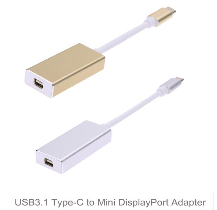 Type C to Mini Display Port Adapter USB C to Mini DP Cable USB 3.1 to Mini DisplayPort Type-C Cable 