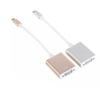 Aluminium Alloy 4K USB C Type C male to VGA female Adapter Cable 