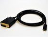 Gold Plated Port USB Type C to DVI Male To Male Adapter Cable 