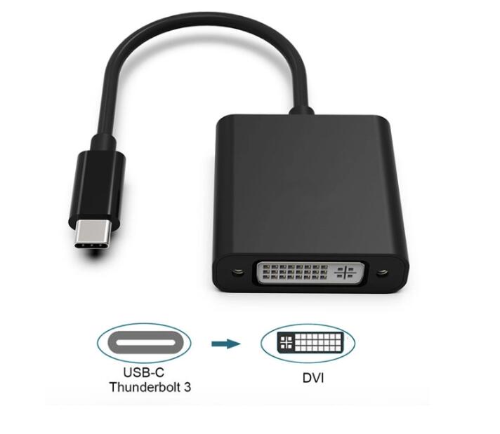 USB 3.1 TypeC to DVI hub USB C to DVI/I Adapter Cable from China