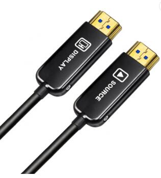 Custom Version A type male to A type male support 4K 3D 15m AOC fiber HDMI 4K cable 