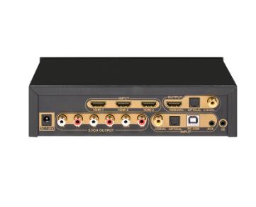 HDMI digital separator coaxial fiber 5.1 audio decoder 